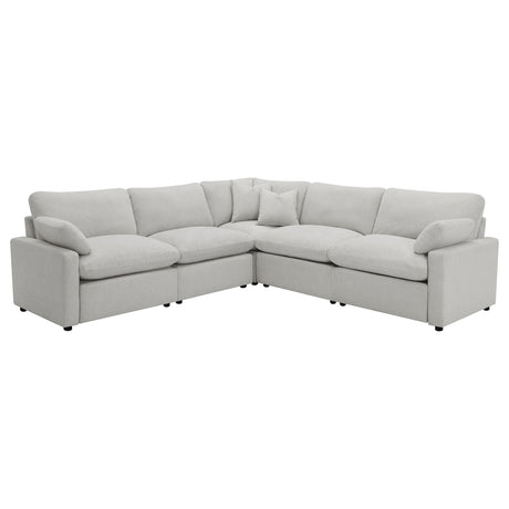 Collins - Modular Power Reclining Sectional Sofa Gray by Coaster Fine Furniture | Bel Furniture
