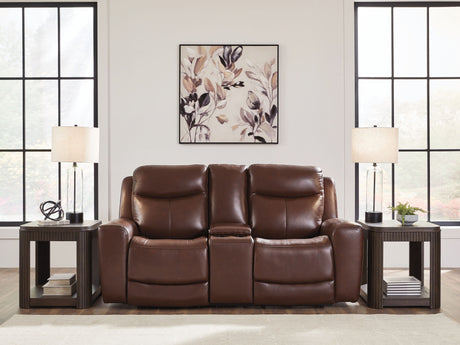 Bexhurst - Power Reclining Loveseat With Console / Adjustable Headrest - view 5