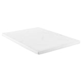 Cascade - 3" Cool Memory Foam Mattress Topper White by Coaster Fine Furniture | Bel Furniture