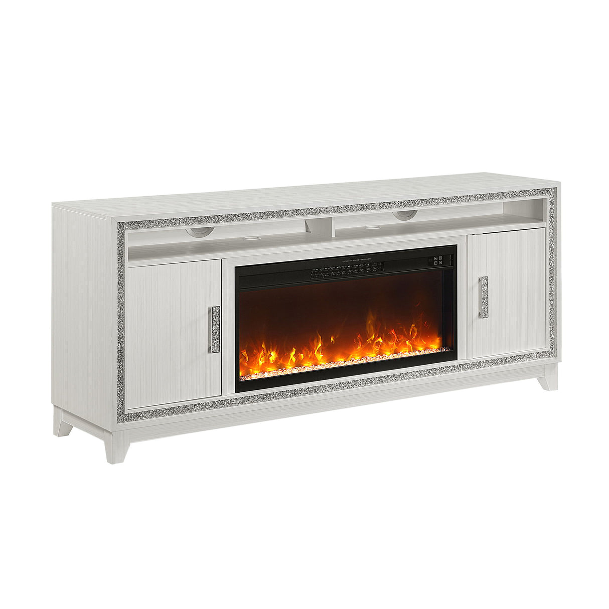 Almera - Fireplace With Adjustable Temperature And LED Options