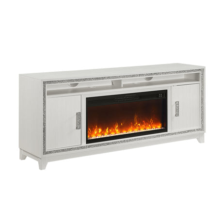 Almera - Fireplace With Adjustable Temperature And LED Options - view 7