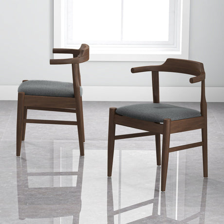 Leon - Mid-Century Modern Dining Chair (Set of 2) - view 8