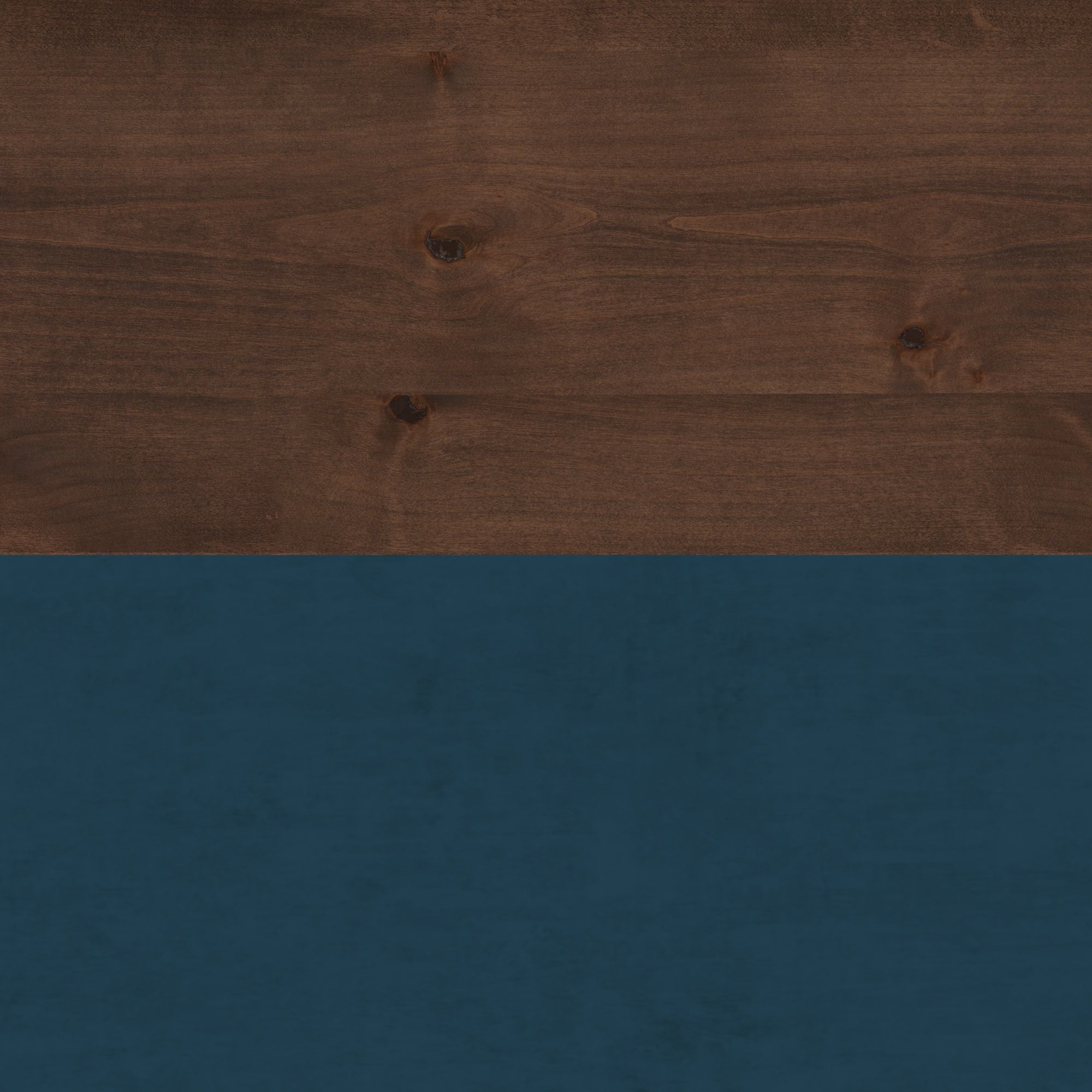 Nantucket - Drawer File - Blue Denim, Whiskey