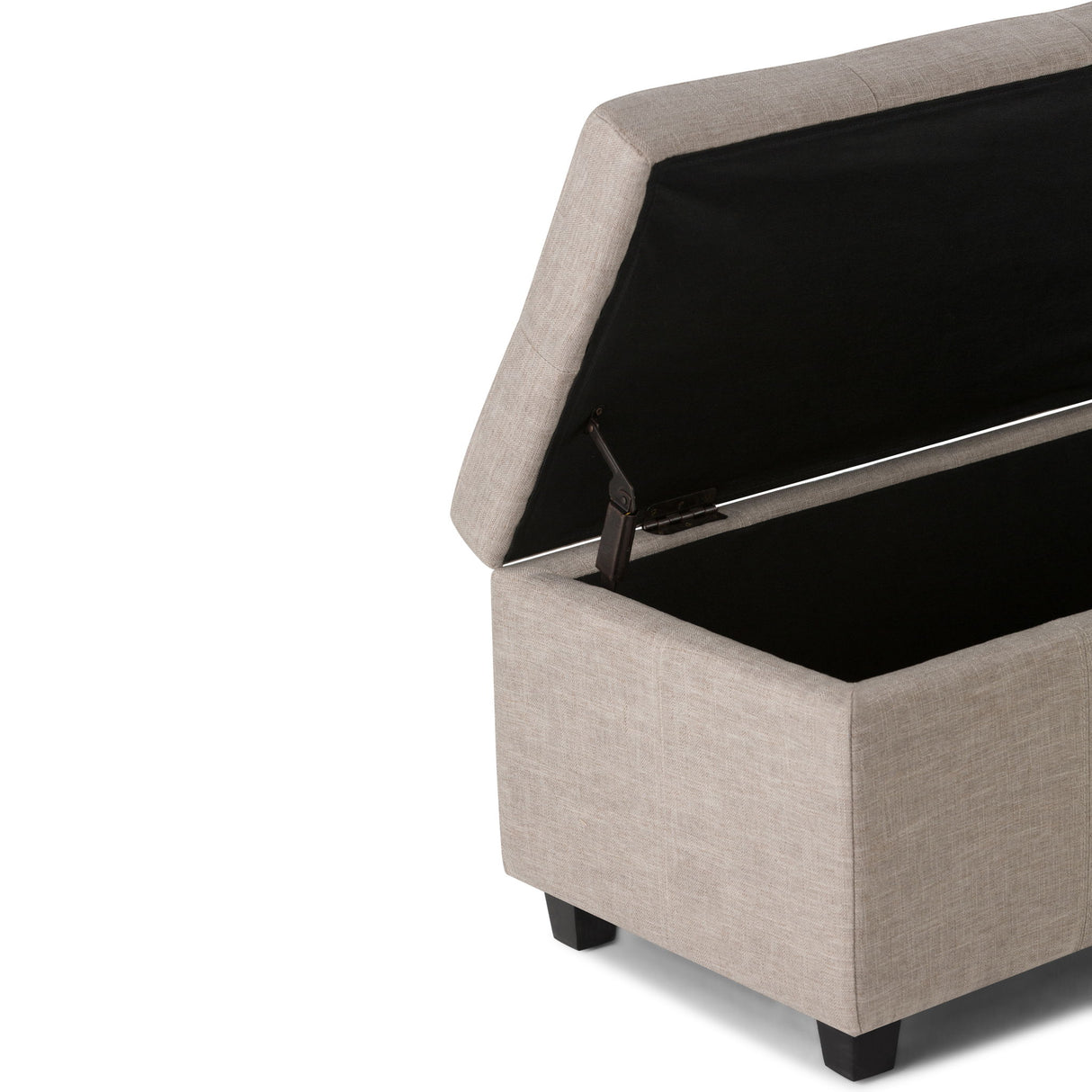 Castleford - Contemporary Storage Ottoman by Simpli-Home | Bel Furniture