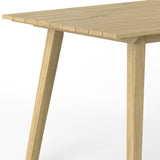 Kona - Outdoor Dining Table - Light Teak by Simpli-Home | Bel Furniture