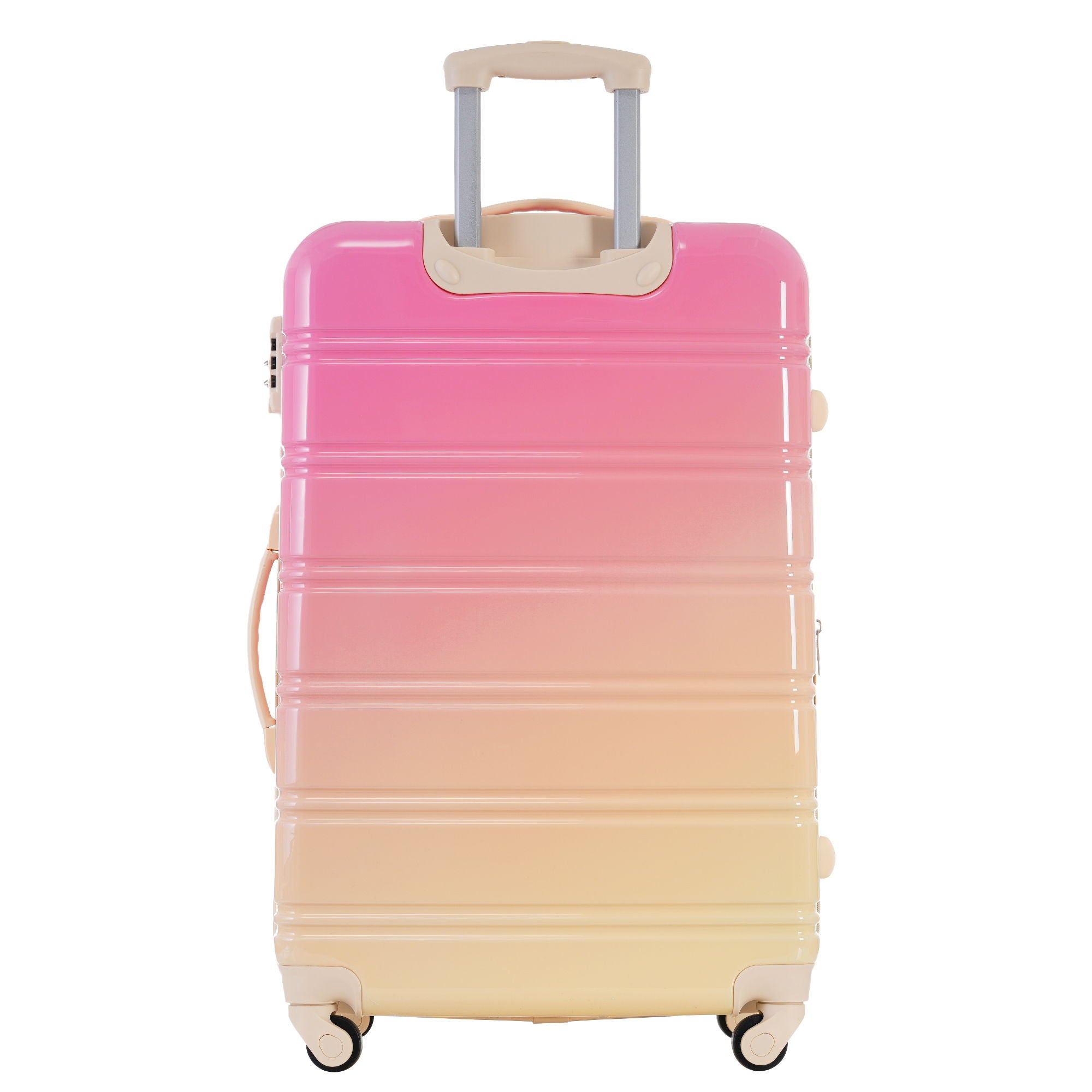 Hardshell Luggage Sets 3 Piece Gradient Color Expandable Suitcase With Spinner Wheels And Tsa Lock Lightweight 20" 24" 28" Available