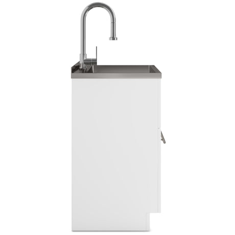 Metro - Laundry Cabinet & Faucet And Stainless Steel Sink - view 8