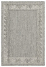 Sunshine - Indoor / Outdoor, Area Rug Polypropylene Gray 5' x 7' by Icona Home Decor | Bel Furniture