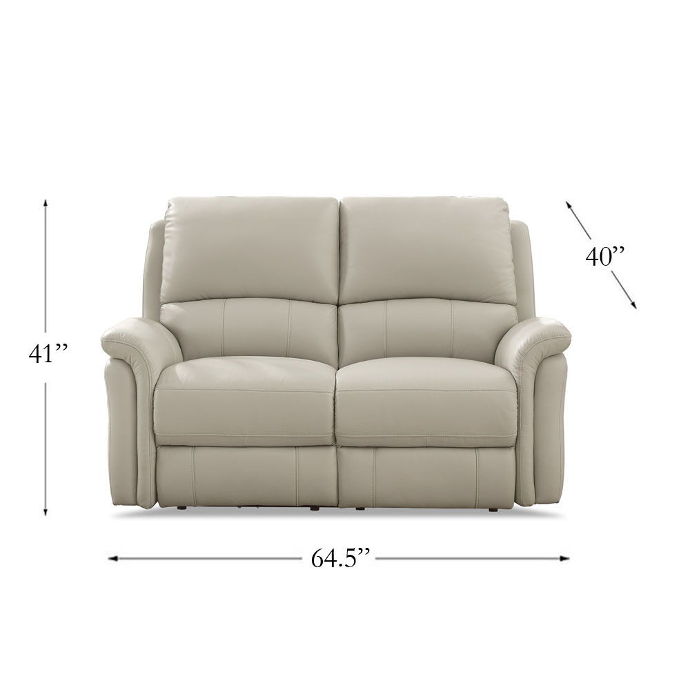 Erindale - Power Headrest Zero Gravity Reclining Loveseat - Off White