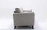 Damian - Woven Fabric Sofa by Lilola Home | Bel Furniture