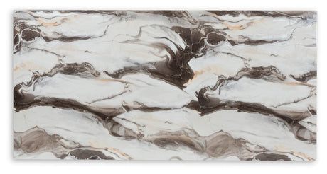 Jeshina - Dark Brown / Beige - Dining Table by Signature Design by Ashley® | Bel Furniture