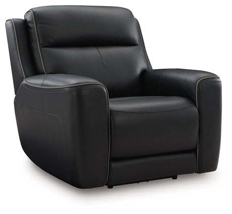 5Z-Comfort - Relaxation - Power Recliner With Adj Headrest Black by Signature Design by Ashley® | Bel Furniture