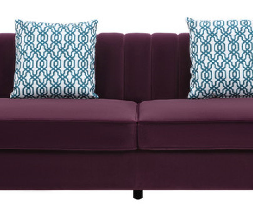 Maddie - Velvet Sectional Sofa