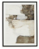Aldricton - Brown / White - Wall Art by Signature Design by Ashley® | Bel Furniture