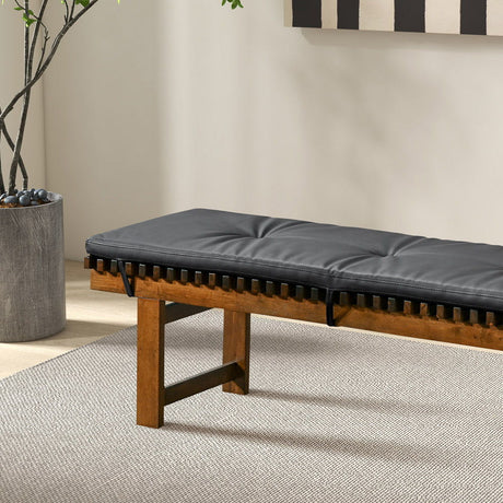 Lucia - Bench - Black by Ashcroft Furniture | Bel Furniture