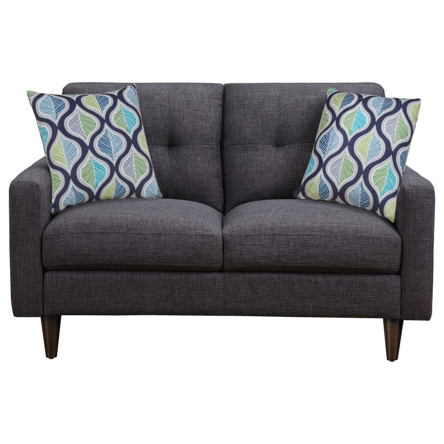 Watsonville - Upholstered Track Arm Sofa Set