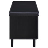 Brixton - 2-Door Padded Entryway Shoe Storage Bench by Coaster Fine Furniture | Bel Furniture