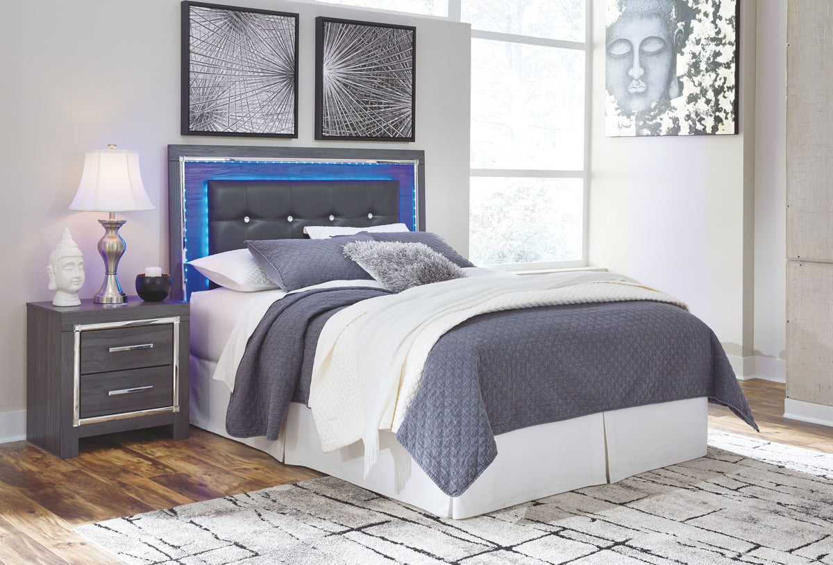 Lodanna - Upholstered Panel Bed Gray by Signature Design by Ashley® | Bel Furniture