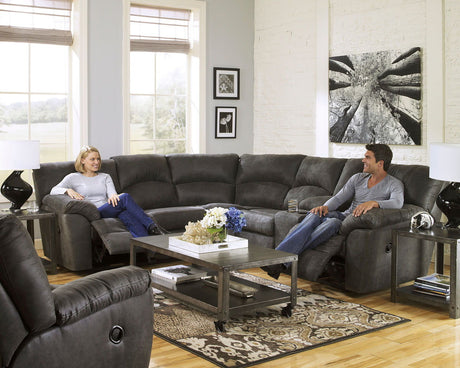 Tambo - Reclining Living Room Set Dark Gray by Signature Design by Ashley® | Bel Furniture