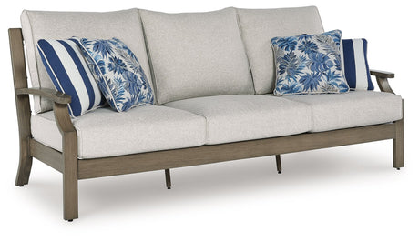 Rainier Ranch - Brown / Beige - Sofa With Cushion by Signature Design by Ashley® | Bel Furniture