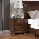 Meade - Nightstand - Dark Cherry