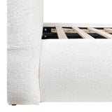 Archie Puffy Grounded - Upholstered Platform Bed
