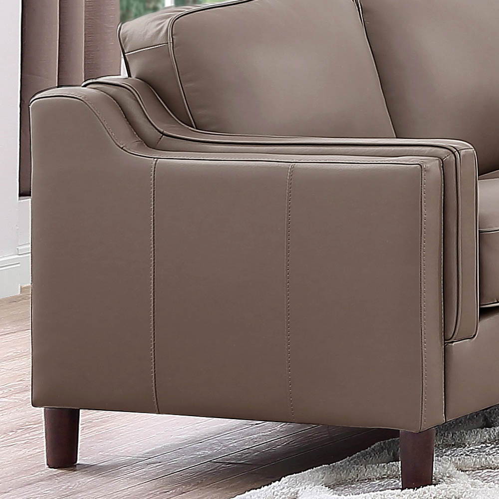 Bella - Top Grain Leather Loveseat