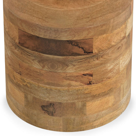 Haynes - Handcrafted Wooden Accent Table - view 15