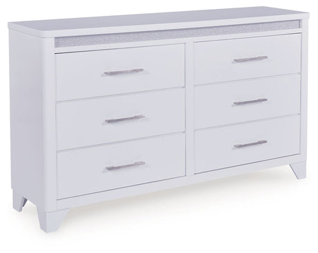 Jarlee - White - Dresser by Signature Design by Ashley® | Bel Furniture