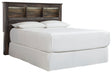 Drystan - Bookcase Headboard Beige by Signature Design by Ashley® | Bel Furniture
