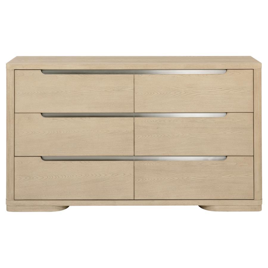 Ladera - 6-Drawer Bedroom Dresser by Coaster Fine Furniture | Bel Furniture
