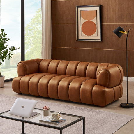 Jasmin - Elegant Upholstered Sofa - view 3