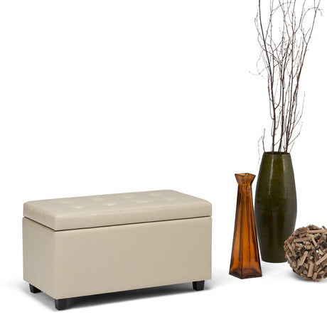 Cosmopolitan - Upholstered Storage Ottoman - view 24