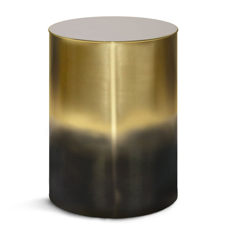 Curtis - Ombre Metal Cylinder Accent Table - view 2