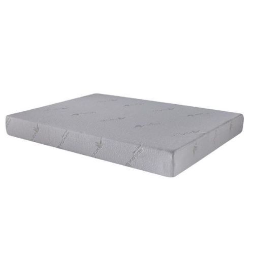 Twin Aloe Vera Infused Memory Foam Mattress - White