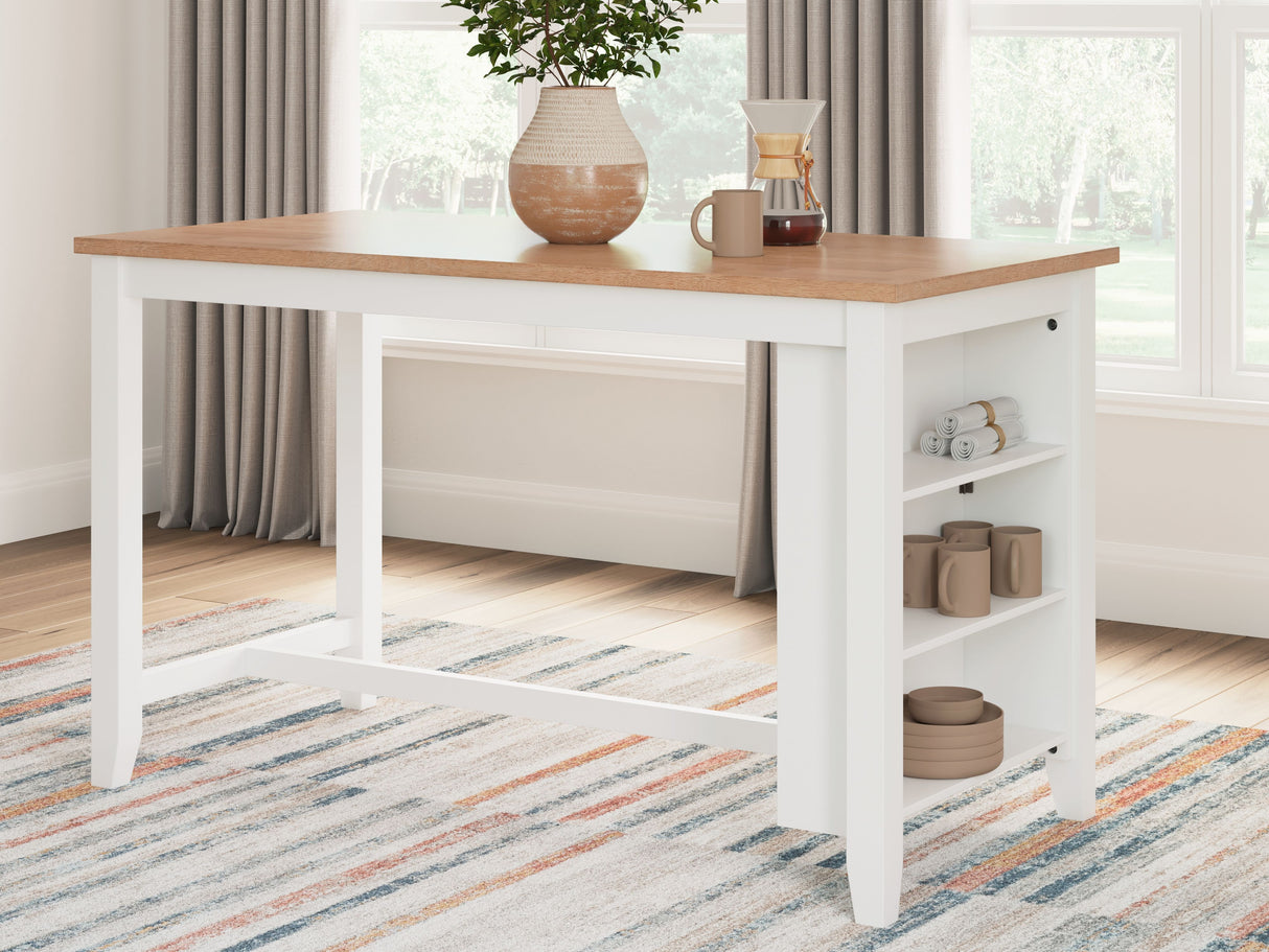Gesthaven - Rectangular Dining Room Counter Table by Signature Design by Ashley® | Bel Furniture
