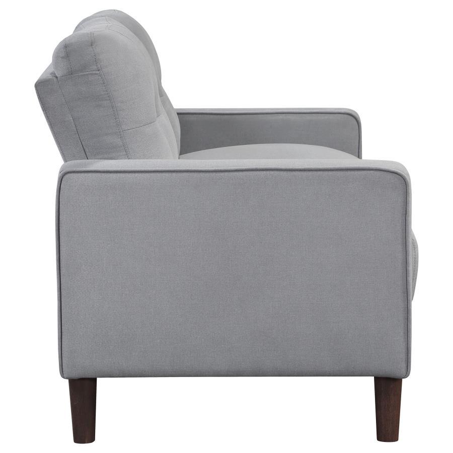 Bowen - Upholstered Track Arm Tufted Loveseat by Coaster Fine Furniture | Bel Furniture