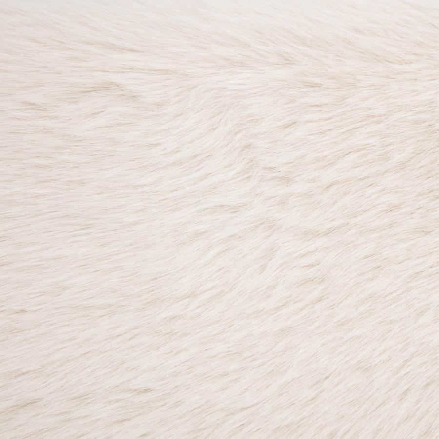 Rebecca - Faux Fur Upholstered Bed by Coaster Fine Furniture | Bel Furniture