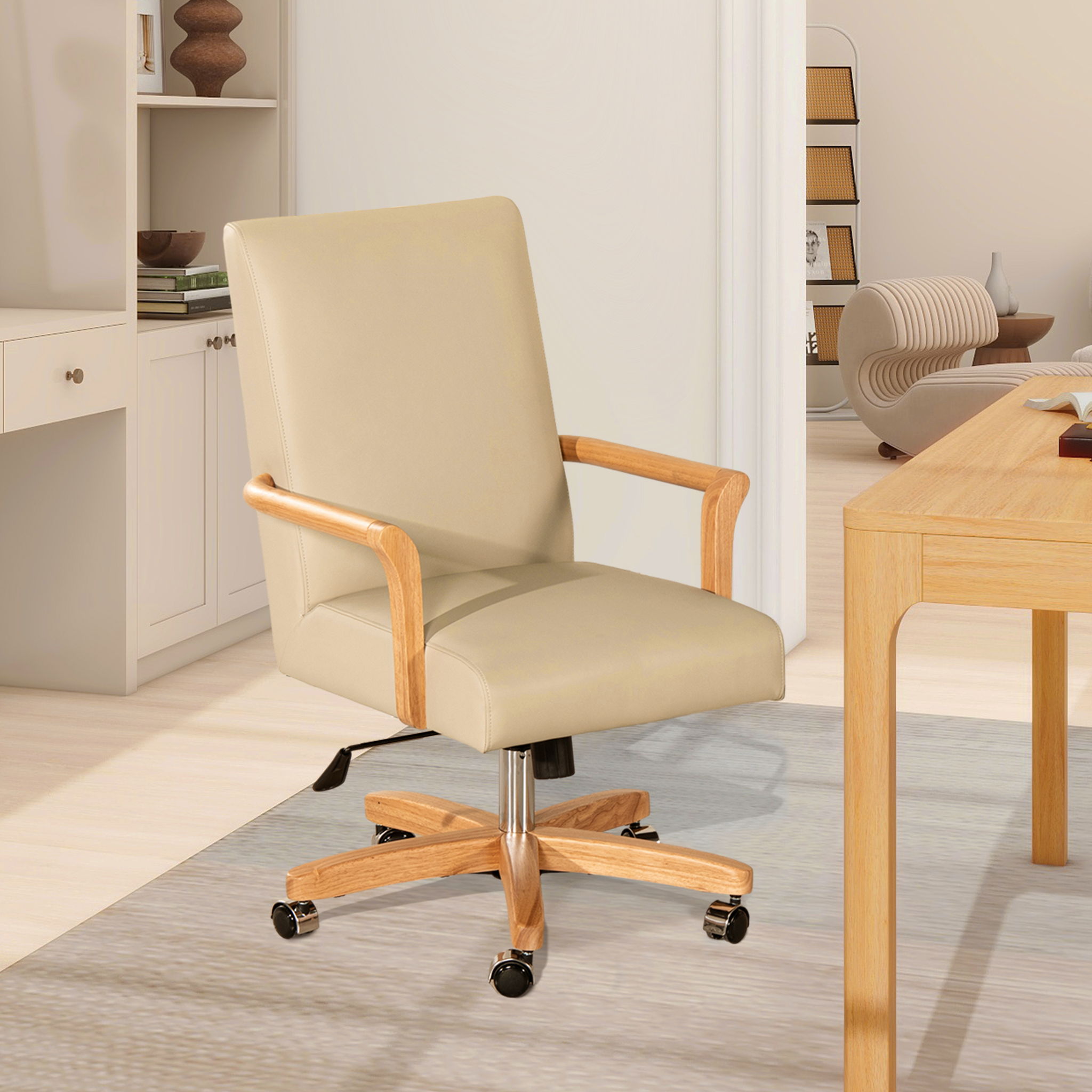 Dumont Modern High Back Executive Home Office Chair - Thumbnail 4
