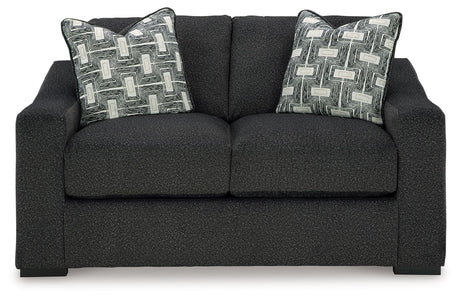 Wryenlynn - Onyx - Loveseat by Benchcraft® | Bel Furniture