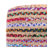 Margo - Square Pouf - Multicolor