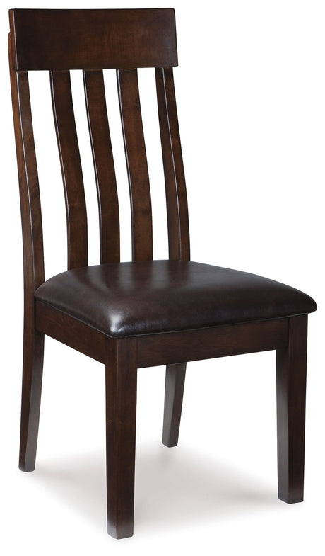 Haddigan - Dining UPH Side Chair (Set of 2) - Dark Brown - view 4