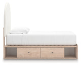 Arloster - Upholstered Panel Bed