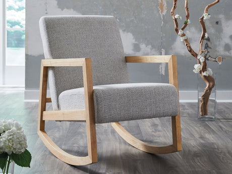 Wychworth - Accent Chair - Gray / Natural - view 3