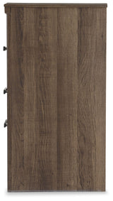 Juararo - Dark Brown - Two Drawer Night Stand by Signature Design by Ashley® | Bel Furniture