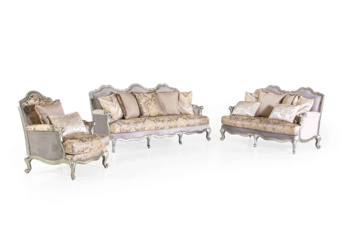 3 Piece Living Room Set by Sara Collections | Bel Furniture