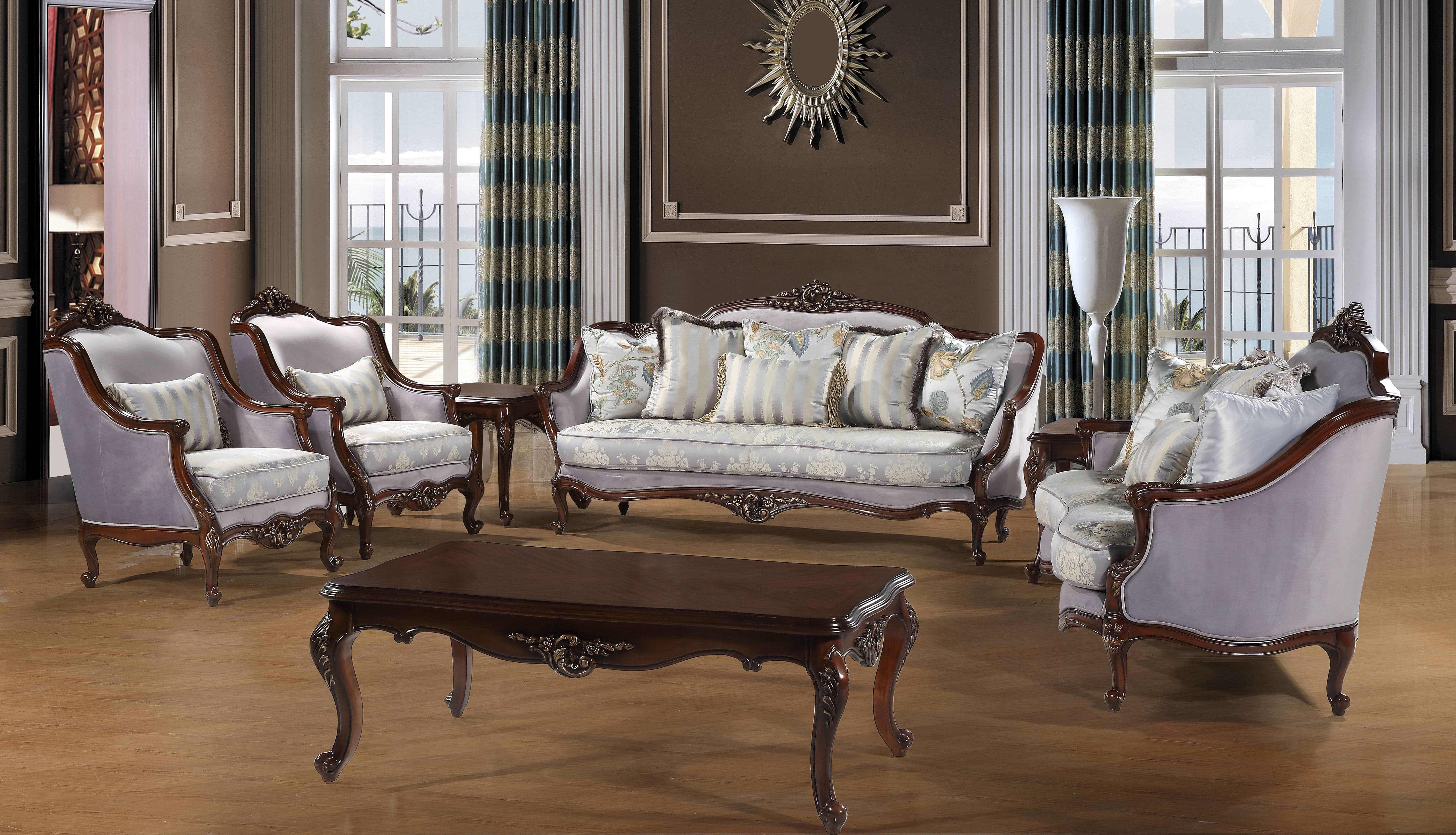 Elegant Victorian 3-Piece Living Room Set Bel Furniture