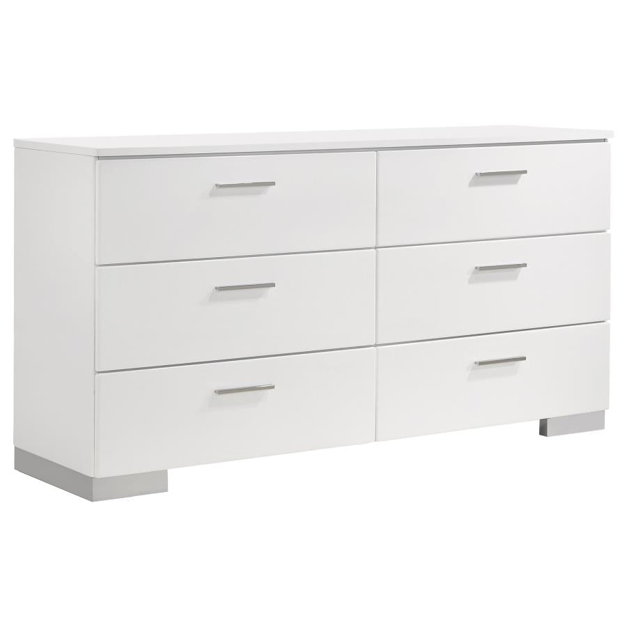 Jeremaine Bedroom Set White