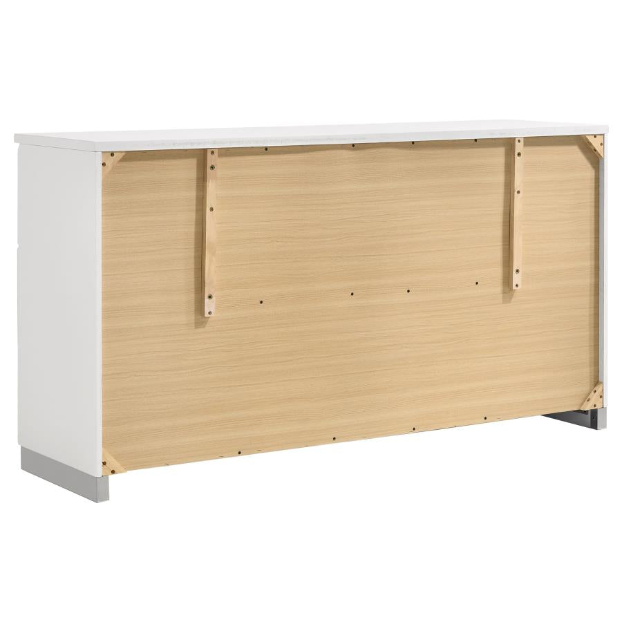 Jeremaine Bedroom Set White