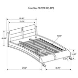 Jeremaine Bedroom Set White
